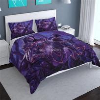 World of Warcraft 3D Sylvanas patalynės komplektas Populiarus žaidimas Wow Horda Sąjungos simboliai Patalynė Lovos užvalkalas Pagalvės užvalkalas 135x200cm