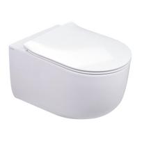 Pakabinamas klozetas su PURE VORTEX® ir plonu lėtaeigiu dangčiu HATRIA Futura, 00Y9BA01+00Y9D501