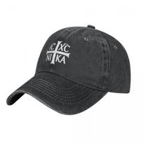 Ic XC Nika Ortodoksų Simbolis Spausdinimas Beisbolo Medvilninė Kepuraitė Unisex Moterų Dizaino Kepurė Trucker Snapback Tėčio Kepurės Kepurė Adjustable