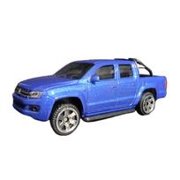 1/64 mastelio Amarok pikapo replika mini sunkvežimio automobilio modelis metalinė miniatiūrinė meno figūrėlė transporto priemonė liejinys vaikas berniukas Kalėdų dovana žaislas mėlyna