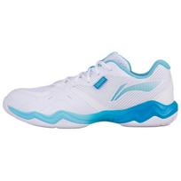 Li Ning Sound Wave 2 Ypa lengvi Sportiniai Neslystantys Atsparūs dilimui Kvėpuojantys Žemi Badmintoniniai Batai Unisex sportbačiai Danube-Blue AYTS016-10 41⅔