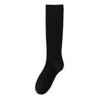 Women's Merino Wool Knee-High Socks - Light, Warm, Ribbed Leg Warmers for Autumn & Winter W6623/One Size (35-39)