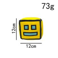 2024 m. Naujas Geometry Dash žaidimas Pliušinis žaislas Mielas animacinis animacinis filmukas Žaidimo lėlė Minkšta įdaryti Peluche pliušinis žaislas vaikui gimtadienio dovana namų dekoras 12CM