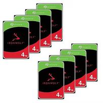 Seagate 4TB, 5400rpm, 256MB, SATAIII, IronWolf, CMR, Air, 8 Pack ST4000VN006_8