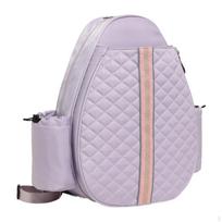 Backpack for Tennis Rackets, Shoulder Bag Fitness Activities violetinė