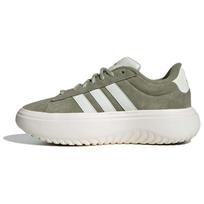 Adidas Grand Court Platform Patogūs Universalūs Žemi Laisvalaikio Batai Moteriški Sneakeriai Žali Balti IH2431 38⅔ gray