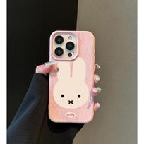 Mielas Miffy triušis Tinka Apple 15promax Mobiliojo telefono dėklui IPhone 16pro Animacinis 14 13 Anti-kritimo 12 Apple 16
