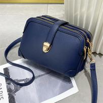 Yogodlns Fashion Telefonas per petį Krepšys Moteriškas PU odos Crossbody Krepšys Kasdienis mažas kvadratinis krepšys Vienspalvė Messenger rankinė 21x8x15cm žalia