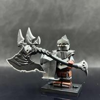 Senovės kareivio riterio minifigūrėlės statybiniai blokai