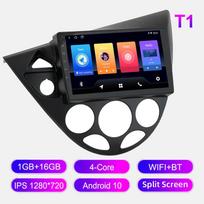 Automobilio radijas Android Auto Carplay Ford Focus 1998-2005 m. Multimedijos grotuvas Pagrindinis blokas Stereo GPS navigacija BT WIFI 2+32GB 1+16GB