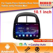 Android automobilio radijas Toyota Passo, Daihatsu Boon, Sirion, Subaru Justy, Perodua Myvi 2005-2011 vaizdo grotuvas, GPS Autoradio 4 core 1GB+32GB carplay