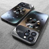 Prabangus Magsafe magnetinis belaidžio įkrovimo dėklas, skirtas iPhone 16 15 14 13 12 11 Pro Max Plus objektyvo apsaugai, smūgiams atsparus matinis dangtelis iPhone 16 Pro Max juoda
