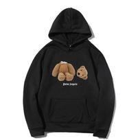 Hoodie Marškinėliai Unisex Meškiukas Angelas Meškiukas Pliušinis Spausdinimas Poros Hoodie S