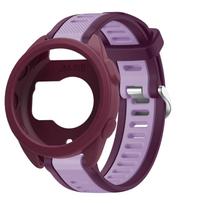 Dirželis + Apsauginis dėklas laikrodžiui Garmin Forerunner 165 Išmaniajam laikrodžiui Minkšto silikono Ekrano apsaugos dėklas Dirželio priedai For Forerunner 165