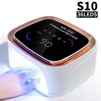 36 LED Įkraunama UV LED Nagų Lempa Profesionali Belaidė Gelio Lako Džiovinimo Lempa Manikiūrui Su Integruota Baterija Nagų Dailė EU balta