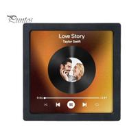 Muzikos albumas Šaldytuvo magnetas USB Įkraunamas Meilės istorija Muzikos grotuvas Namų biuras Virtuvė Šaldytuvo magnetas Dekoracija B
