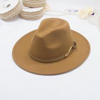 Skrybėlė Minkšta Fedora Skrybėlė moteriška, plati 9,5 cm vintažinė chaki veltinio džiazo kepurė Žieminė iškilminga suknelė Kepuraitė Sombreros De Mujer 56-58CM