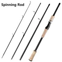 FTK Karpinės Meškerės 1,8/2,1m Visiškai Anglies Pluošto Suktukas Meškerė Maksimalus Pasipriešinimas 15Kg Suktukas Bass Karpiai Forelėms Pesca Spinning Rod-1.8M