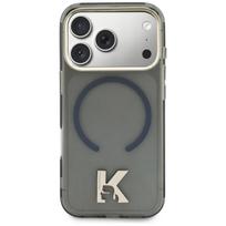 Karl Lagerfeld IML K galvos logotipo MagSafe dėklas iPhone 17 - Juodas