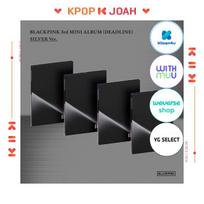 [POB] BLACKPINK [TERMINAS] 3-iasis mini albumas (Sidabrinė versija) JISOO (NO POB)