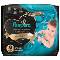Pampers Premium Black Gold Kūdikio sauskelnės su tikru šilku