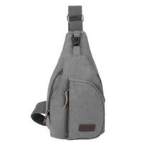 Mens Canvas Outdoor Travel Military Messenger Satchel Crossbody shoulders Bag Kuprinės pilka