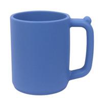 450 ml silikoninis vandens puodelis, maistinio lygio, smūgius sugeriantis, didelės talpos, nepralaidus, arbatos, ledinio latte puodelis, atsparus kritimui vandens puodelis mėlyna