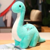 Žalias Dinozauras Triceratopsas Lėlė Pliušinis Žaislas Stegozauras Tironozavras Reksas Lėlė Vaikams Ramanti Lėlė Šluostinė Lėlė 28cm（0.1kg）