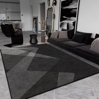 Modernus geometrinis dekoratyvinis kilimas svetainei Šiaurietiškas didelis plotas Namų sofos šoninių kavos staliukų kilimėlis Skalbiamas miegamojo kilimas 60*90cm