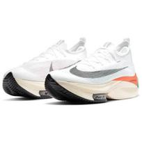Nike Air Zoom Alphafly Next% 1 Unisex Low Top Carbon Fiber Marathon Running Shoes White Orange Green DD8877-101 EU 38.5 balta