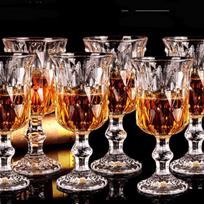 Flavinmci Europos krištolinio stiklo taurės rinkinys 4 sets of 120ml wine glasses