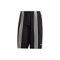Adidas Originals Trejų Dryžų Logotipo Raišteliu Šortai Vyriški Apatiniai Juodi HZ0704 S black