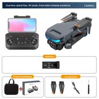 Nauja XT9 Drone 4K Dviguba HD kamera 360 laipsnių kliūčių išvengimo 5G WiFi Mini Drone nuotolinio valdymo keturkopterio žaislo dovana 1 Battery juoda
