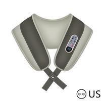Elektrinis kūno masažas, mažinantis stresą, nugaros kaklo masažuoklis UShape elektrinis Shiatsu prietaisas atpalaiduoja kaklą US Plug