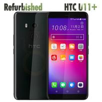 Atnaujintas HTC U11+ 6.0  4GB RAM 64GB ROM Mobilusis telefonas su viena SIM/dviem SIM kortelėmis 4GB+64GB No charger juoda