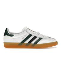 adidas Gazelle Indoor Balti su Kolegijos žalia spalva Moteriški sportbačiai Debesėlio baltumo Pagrindinė juoda IE2957 35½