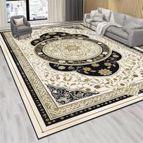 Persiški prabangūs retro raudonojo kilimo svetainės didelio dydžio neslystantis kavos staliukų kilimėlis namų dekoravimas miegamojo poilsio zonos kilimas Tapis Salon 40x60cm