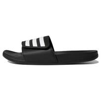 Adidas Adilette Comfort Reguliuojami šlepetės Juoda Balta Unisex Sportbačiai Core-Black Avalynė-Balta GZ8951 39