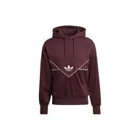 Adidas Originals Adicolor sezoninis velvetinis gobtuvas su išsiuvinėtu logotipu Patchwork Vyriški megztiniai tamsiai pilka ruda II5788 XS