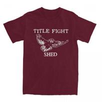 Title Fight Shed Owl vyrams moterims marškinėliai gėlių žali marškinėliai nuostabūs marškinėliai medvilnė naujiena drabužiai S bordinė
