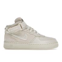 Stussy x Nike Air Force 1 Mid Fossil Unisex sportbačiai Rudo atspalvio DJ7841-200 38.5