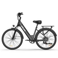 URLIFE E26 Daugiafunkcinis Elektrinis Dviratis Suaugusiems 36V13Ah Baterija 350W Variklis Miesto Kelionėms Elektrinis Dviratis 26 Colių Kelių Padangos Elektrinis Dviratis Su Keleivio Sėdyne juoda