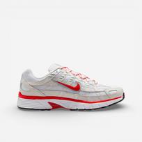 Nike P-6000 Baltas Platino Atspalvis Juodas Pikantiškas Raudonas (Moterų) 44.5 raudona