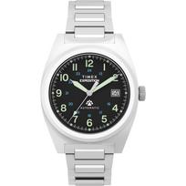 TIMEX Expedition Laikrodis TW2Y39600 10 ATM Atsparus vandeniui Safyro Stiklas Juodas Nerūdijantis Plienas Vyriškas Automatinis juoda