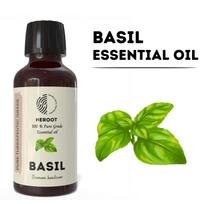 Bazilikų 100% grynas eterinis aliejus Natūralus terapinės klasės aromaterapija Volume=10ml