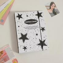 Star A5 Binder Kpop Photocard Surinkite knygą Užrašų viršelis Atvirukai Nuotraukų albumas Sandėliavimas Knygų rankovės Korėjos mokyklos raštinės reikmenys style 2 3 inch 25inners