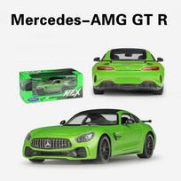 1/24 Welly Mercedes Benz AMG GT R lydinio sportinio automobilio modelio liejiniai metaliniai žaislai, lenktyniniai automobiliai, modeliai, modeliai, dovanos vaikams 1/24-19.5x8.3x5.5cm žalia