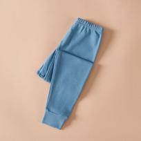 Vaikiška rudens ir žiemos grynos medvilnės pižama - šiltos kelnės berniukams ir mergaitėms 90 cm