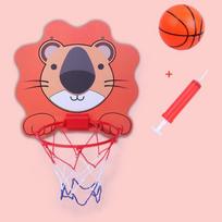 Kids Basketball Hoop Kit Cartoon Creative Animals Basketball Stand Outdoor Indoor Game Sport Play Toys For Children Kids 34*30.2cm