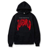 Juice Wrld 999 Vintažiniai spausdinti madingi džemperiai XS red